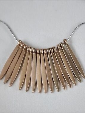 PLUNDER JEWELRY MIXED METALS NECKLACE - BRAND NEW!